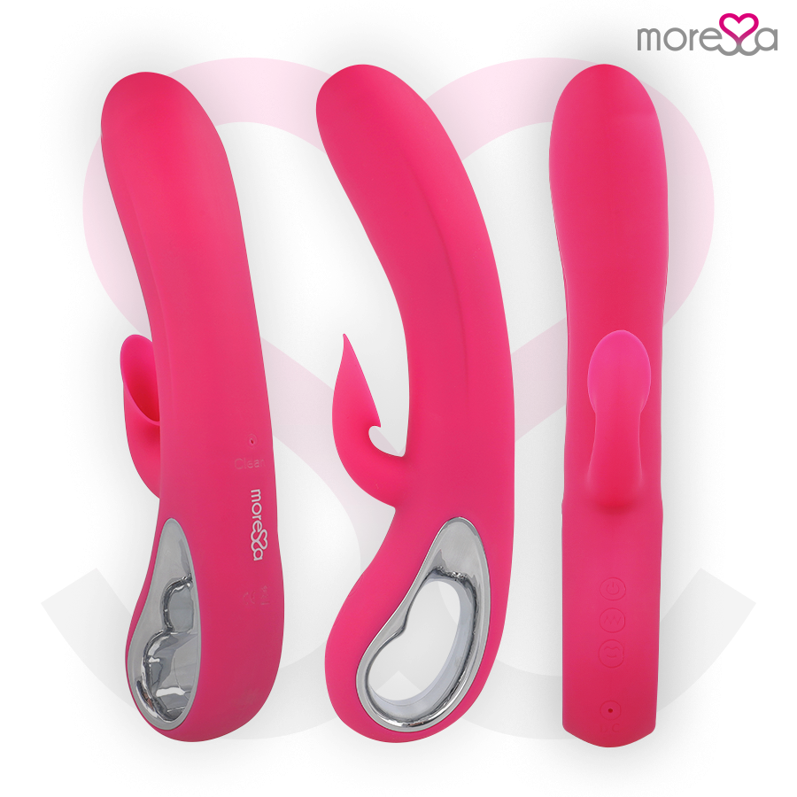 MORESSA - DUSTIN SUCCIÓN CLITORIAL Y POTENTE VIBRACIÓN PREMIUM SILICONE RECARGABLE