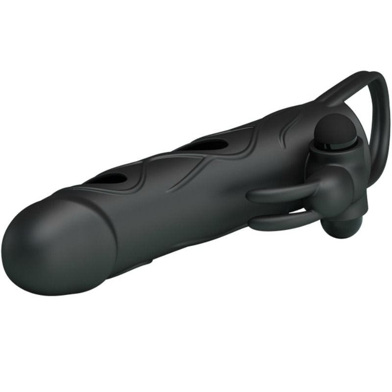 PRETTY LOVE - FUNDA SILICONA CON VIBRACIÓN 14 CM 2.0