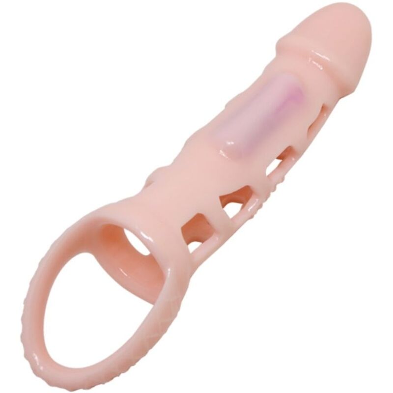 PRETTY LOVE - HARRISON FUNDA EXTENSORA PENE CON VIBRACIÓN Y STRAP 13.5 CM